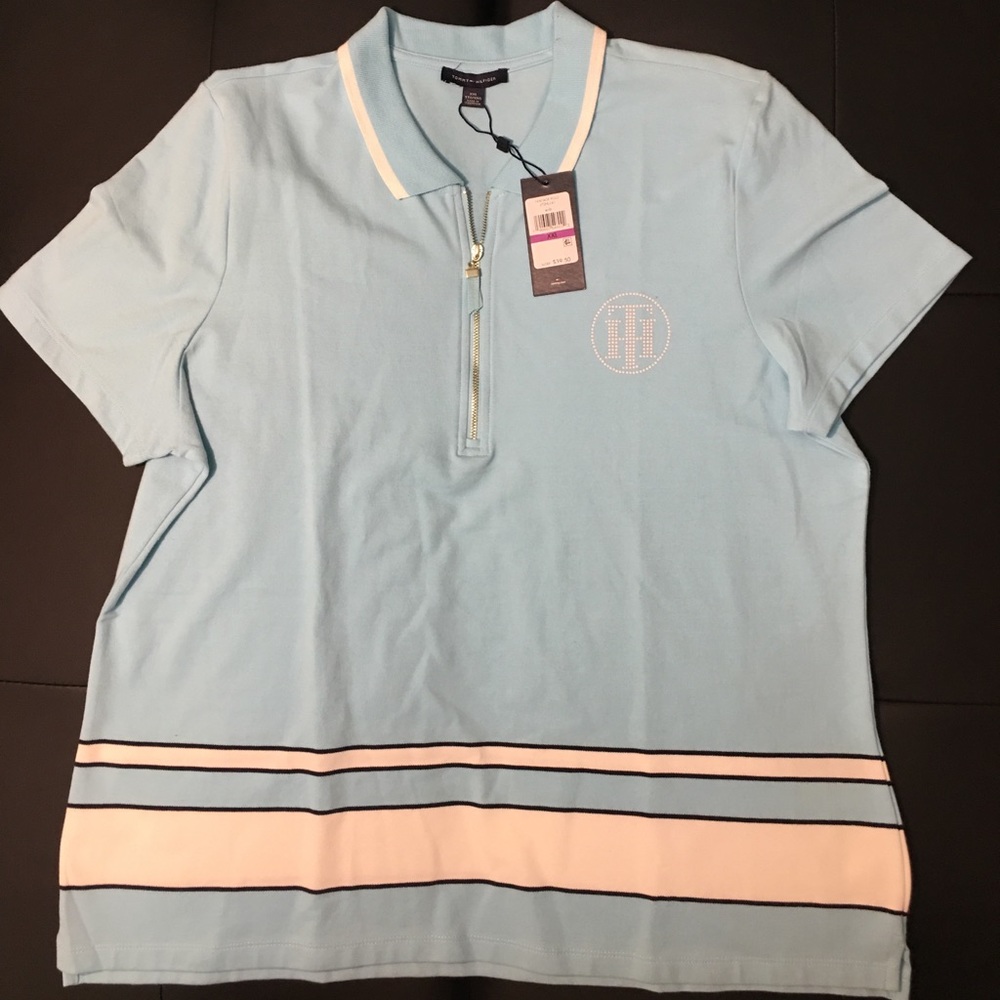 Tommy Hilfiger women’s zip Heritage Polo